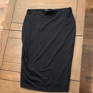 Vince Camuto black pencil skirt size extra small